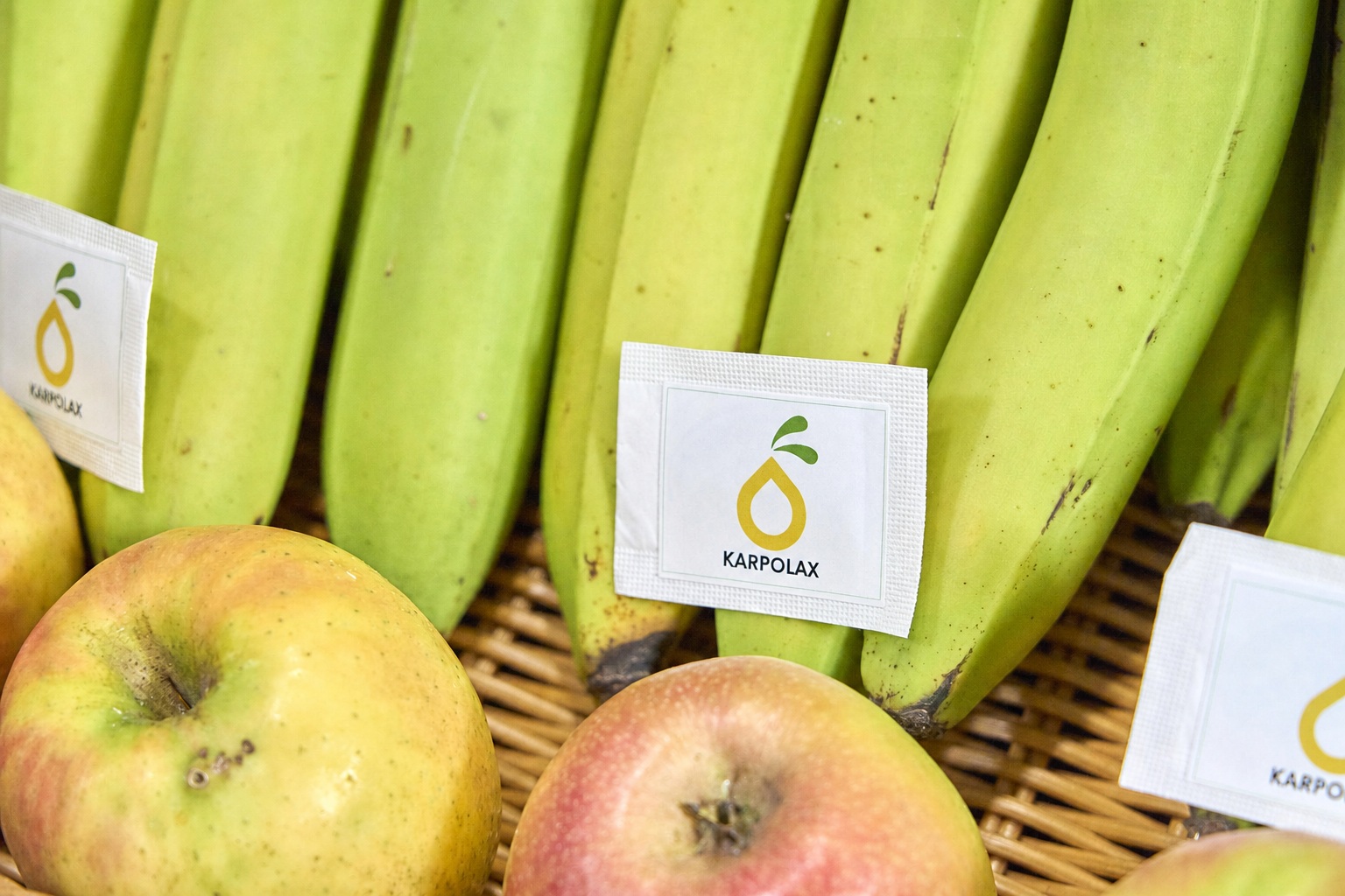 Karpolax sachets used with bananas